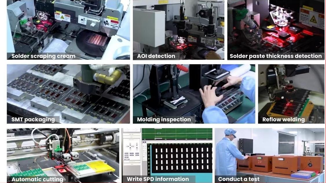 memory card produce process