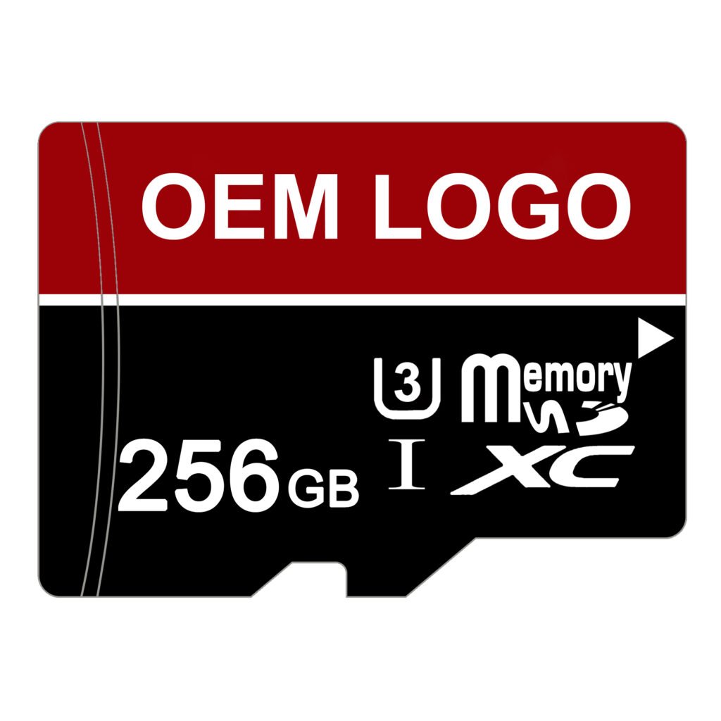 oem logo paint 256gb u3 class 10 micro sd card tf card