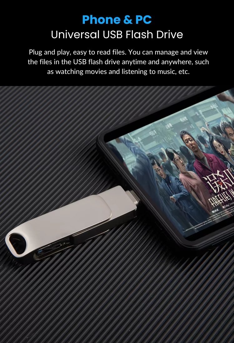 1TB 2TB 4 in 1 Mobile USB