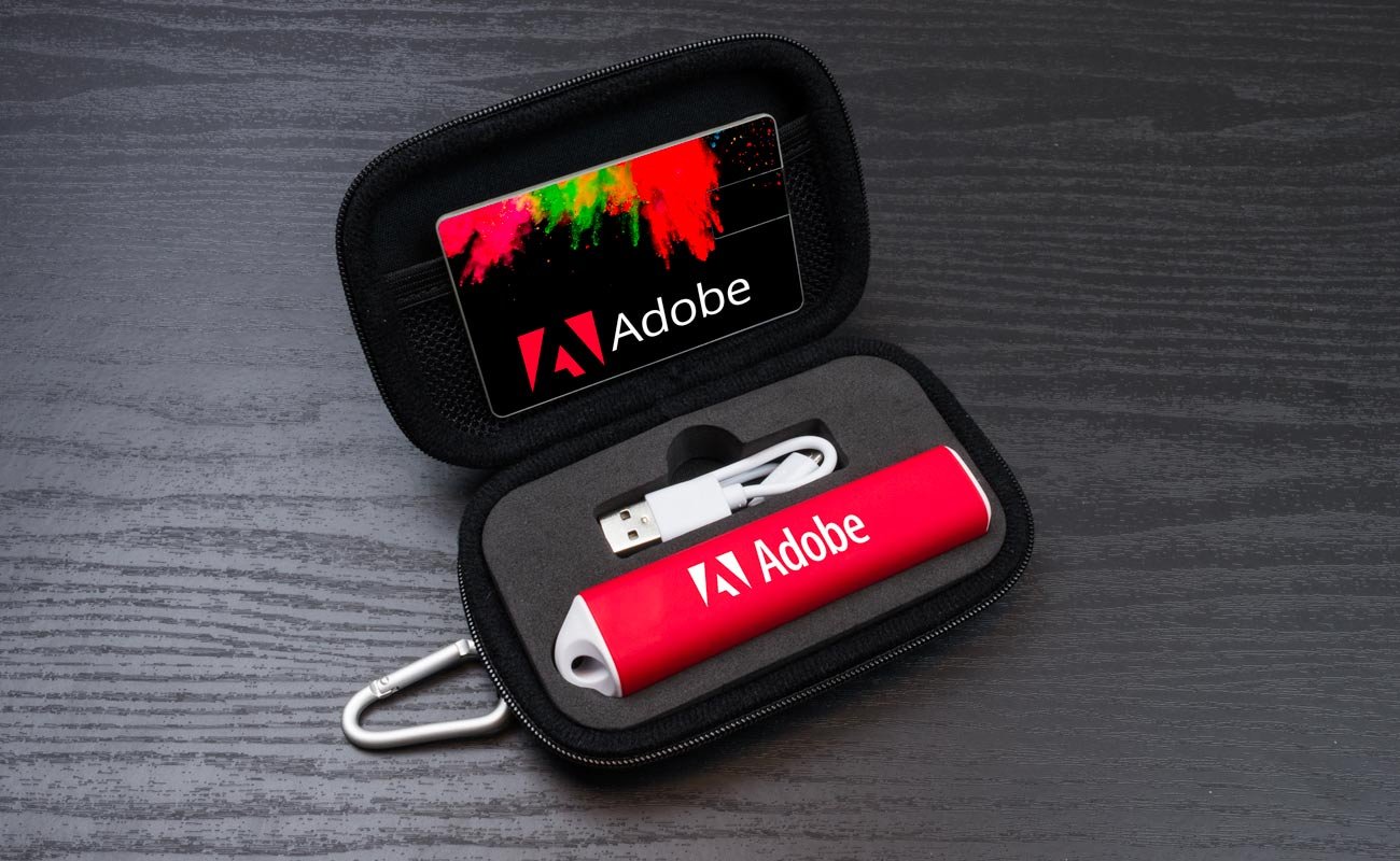 Credit card USB flash drive easily fits into the card holder