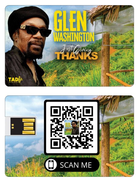 Print your brand and contact details on the business card thumb drive