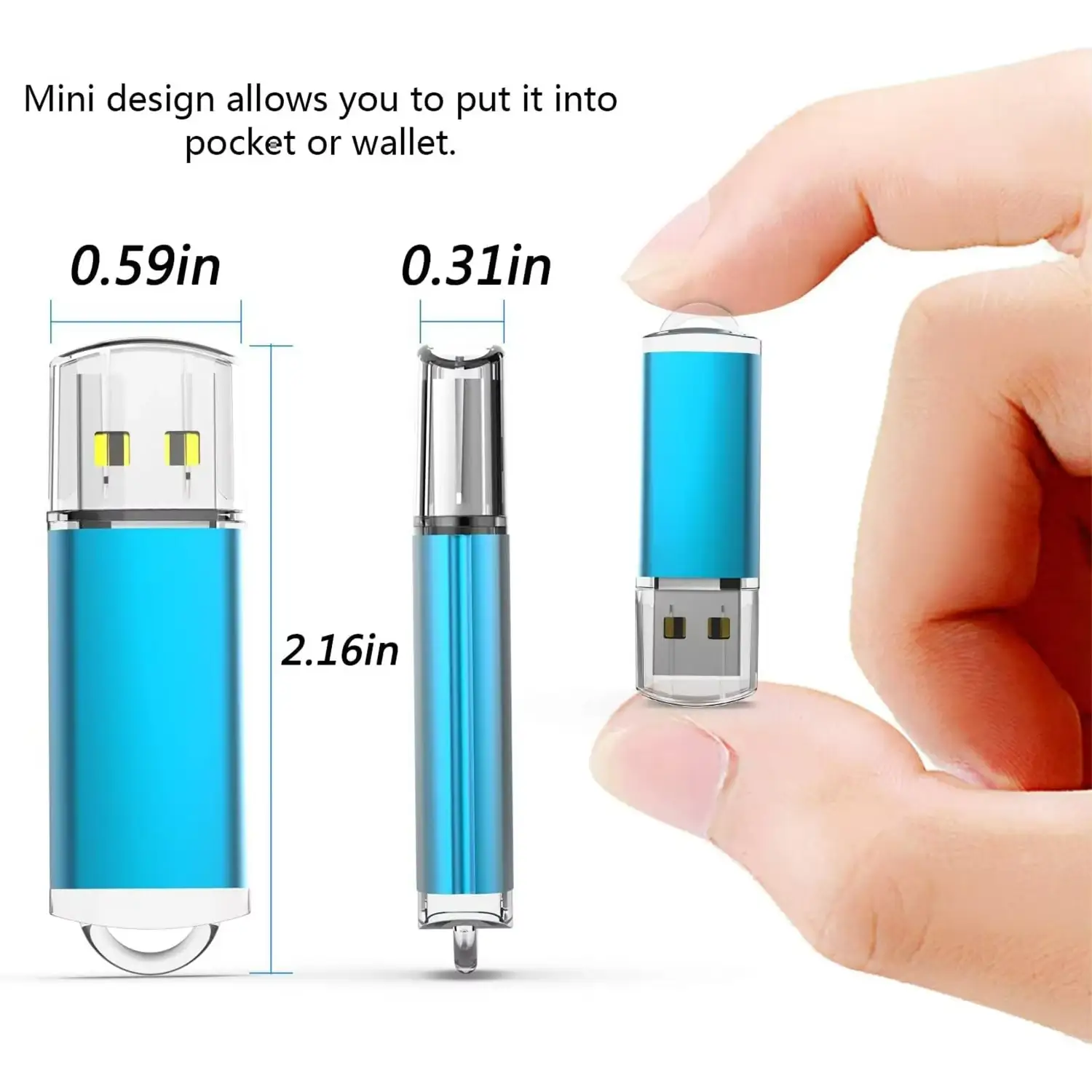 Small USB flash drive, easy to carry