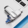 Rotating Metal USB Drive