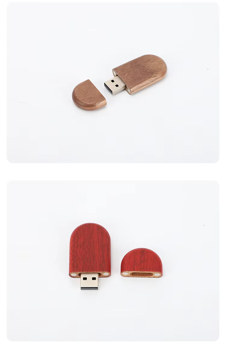 Minimalist wooden USB