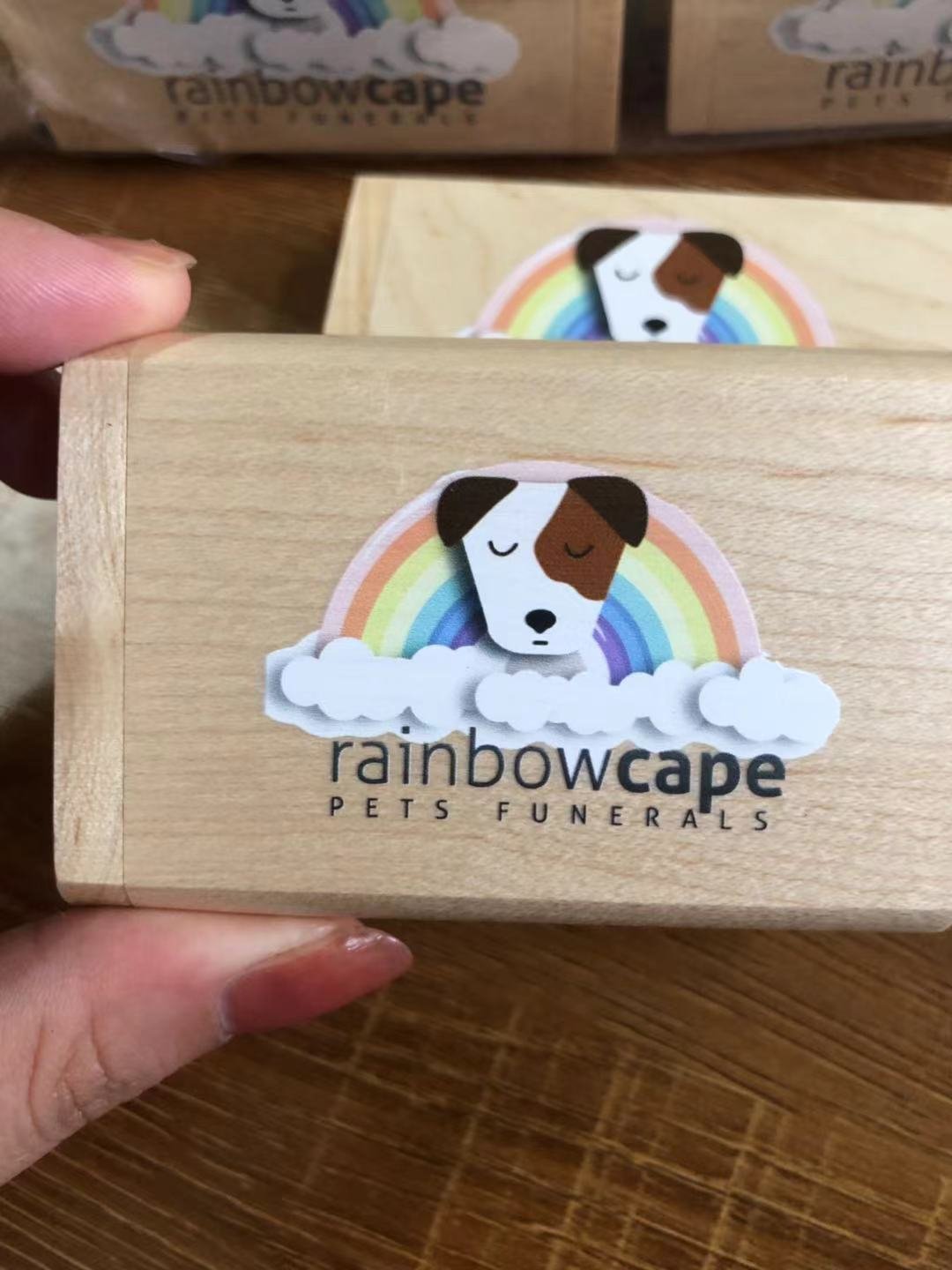 Custom wood USB drive