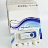 Custom logo printing on swivel USB flash drive for branding