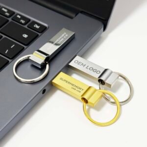 Metal Keyring pendrive use in computer