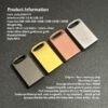 Mini metal thumb drive attached to keychain SMU127
