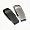 CZ74 metal USB flash drive two colors can choose black or silver